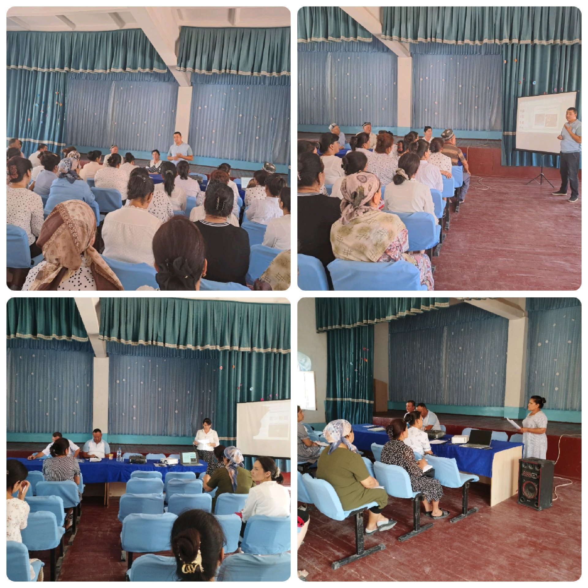 Xonqa tumani 10- maktabda boʻlib oʻtgan seminardan lavhalar.