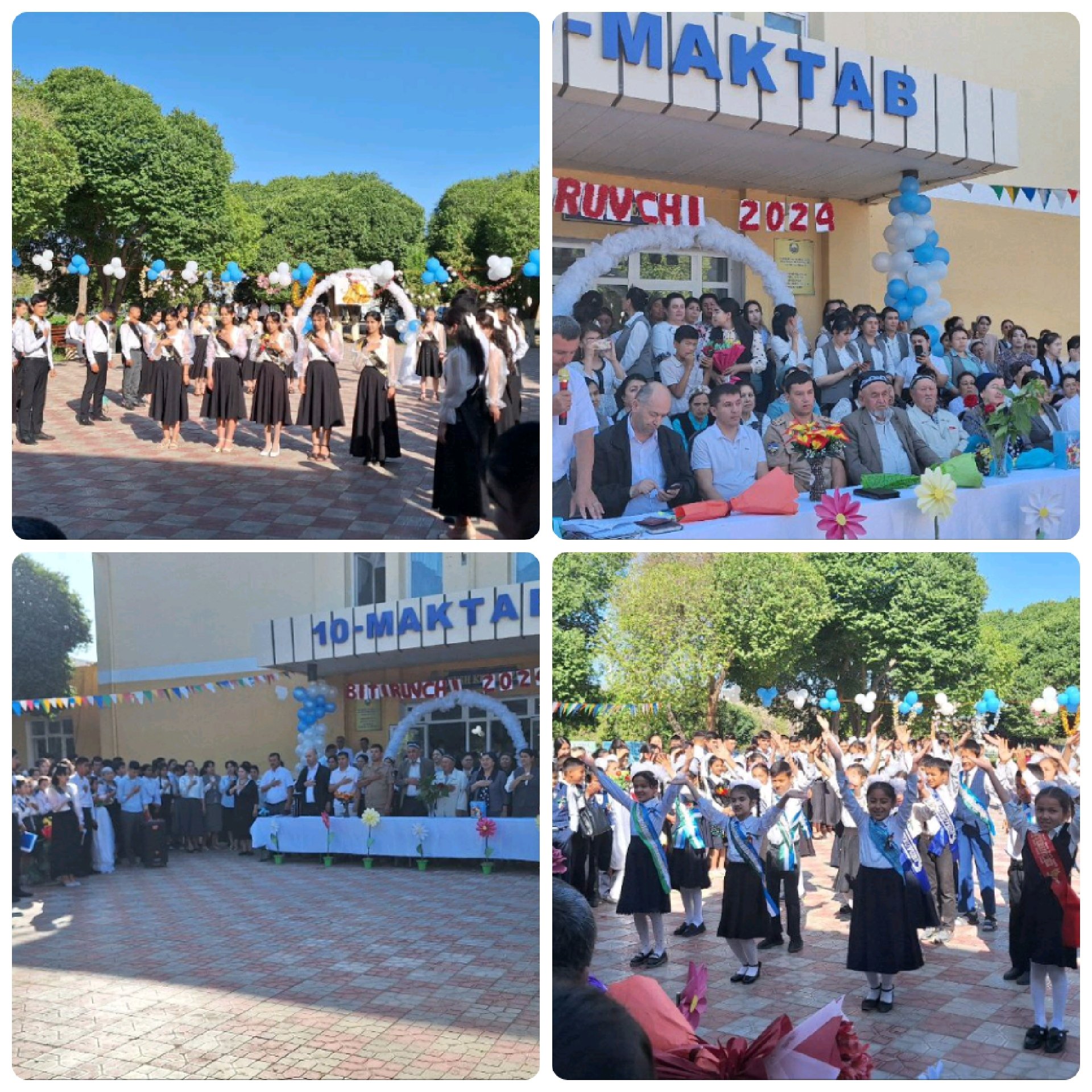 25- may "Soʻngi qoʻngʻiroq" tadbiridan lavhalar.